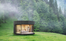 Дизайнеры создали переносные номера-кабины для отдыха на природе