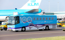 KLM открыла новый автобусный маршрут до аэропорта Амстердама