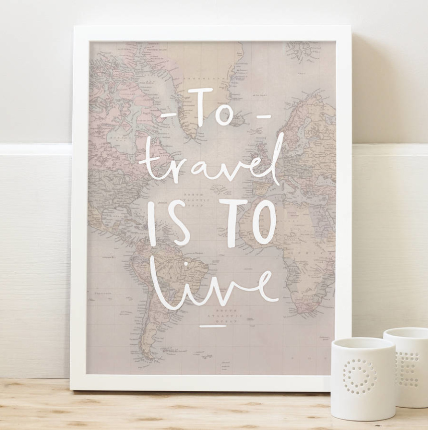 10 способов использовать старые карты мира (4)