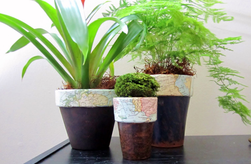 10 способов использовать старые карты мира (5)