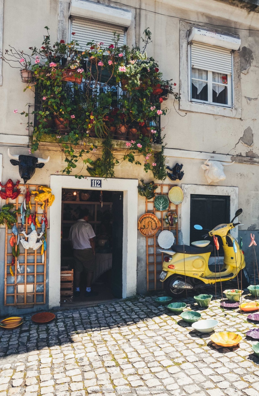 Блошиный рынок Feira da Ladra в Лиссабоне (2)