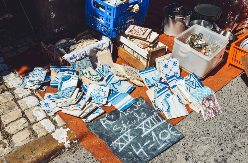 Блошиный рынок Feira da Ladra в Лиссабоне (3)