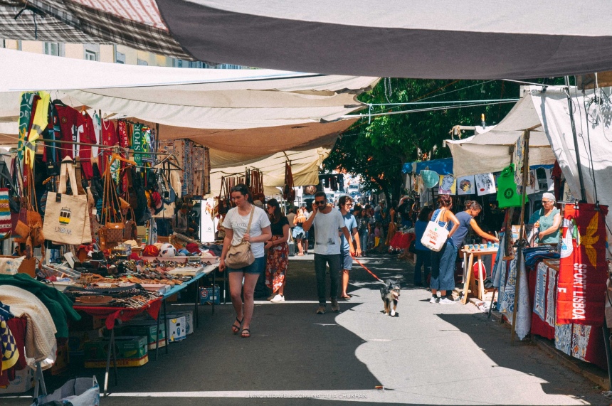 Блошиный рынок Feira da Ladra в Лиссабоне (15)