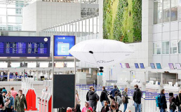 В аэропорту Франкфурта протестировали летающие устройства наблюдения