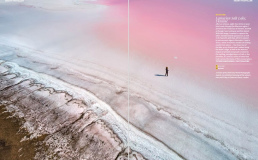 На новом развороте National Geographic разместили фото одесского фотографа