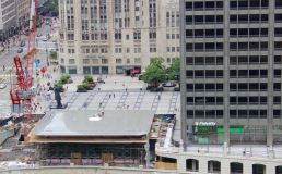 На крыше нового Apple Store в Чикаго установят гигантский MacBook