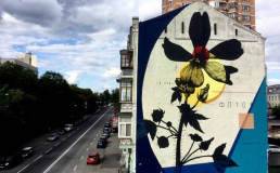 В Киеве появились муралы в поддержку стрит-арта и мира