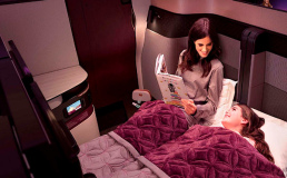 Qatar Airways установит двуспальные кровати в самолетах