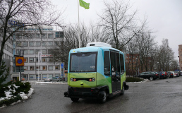 На улицах Стокгольма появились бесплатные беспилотные автобусы