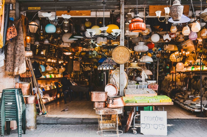 Блошиный рынок в Яффо, Тель-Авив (20)