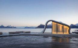 В Норвегии построили общественный туалет с уникальным видом на фьорды